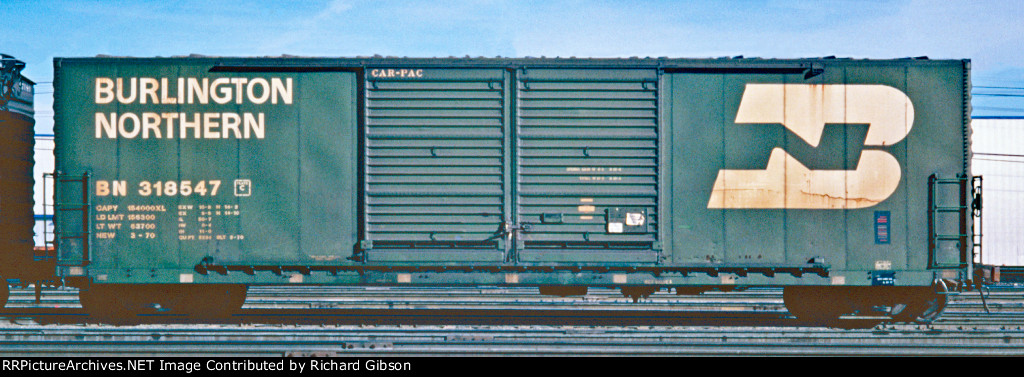 SP&S/BN 318547 Boxcar